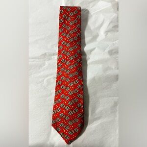 HERMÈS HERMES Vintage Rare Tie Magic Carpet Aladdin silk 100%